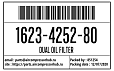 Масляный фильтр DUAL OIL FILTER 1623425280
